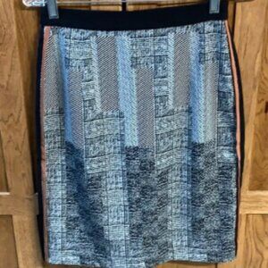 Classified Lily Black Pattern Skirt-XS